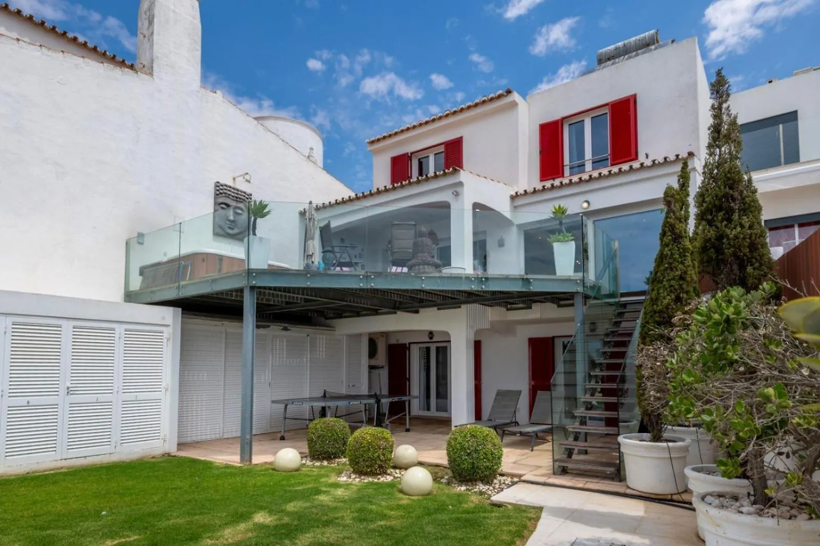 Luxurious Beachfront Villa De La Plage With Private Beach Acces Albufeira