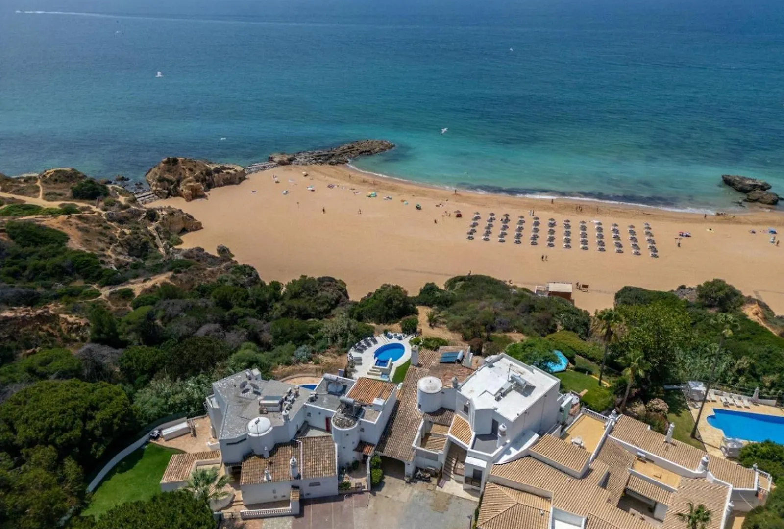 Luxurious Beachfront Villa De La Plage With Private Beach Acces Albufeira