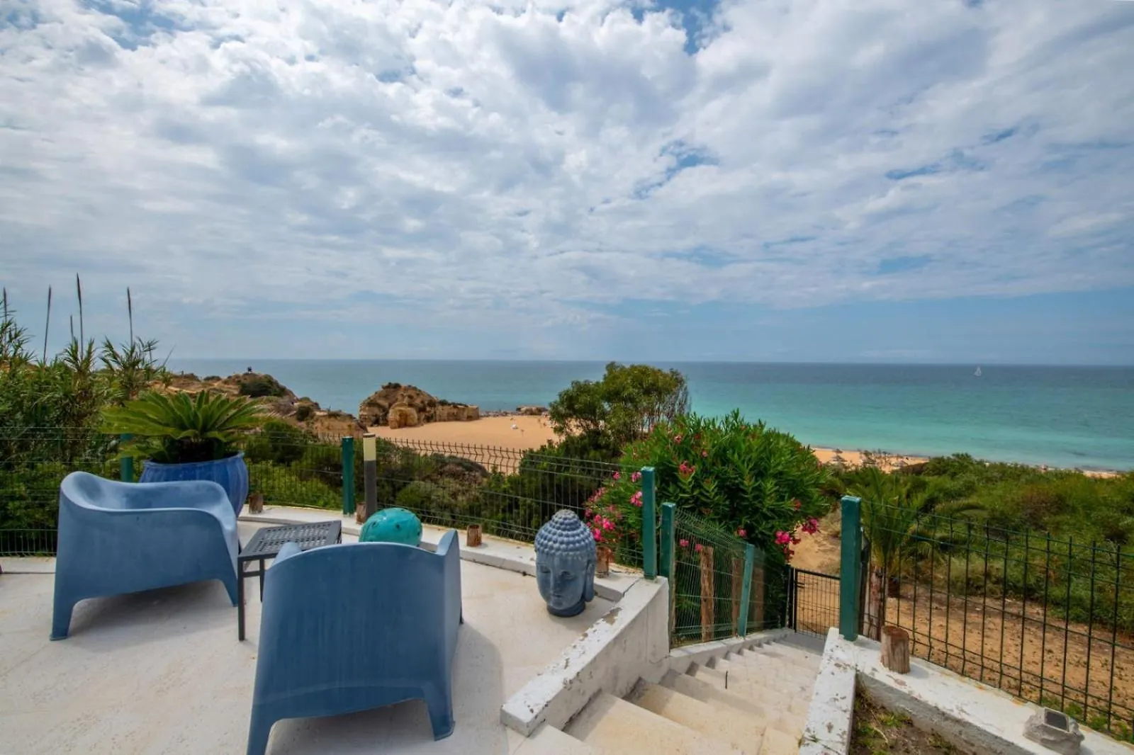 Luxurious Beachfront Villa De La Plage With Private Beach Acces Albufeira
